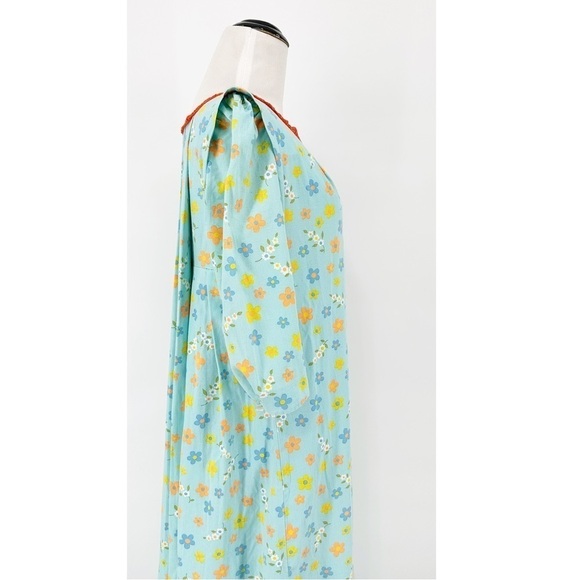 Vintage BETE INC Hawaiian Muumuu Zip Front - Picture 11 of 15